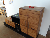 11treedesigns - HiFi Möbel Eiche