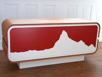 11treedesigns - Sideboard Swiss Rückseite Matterhorn